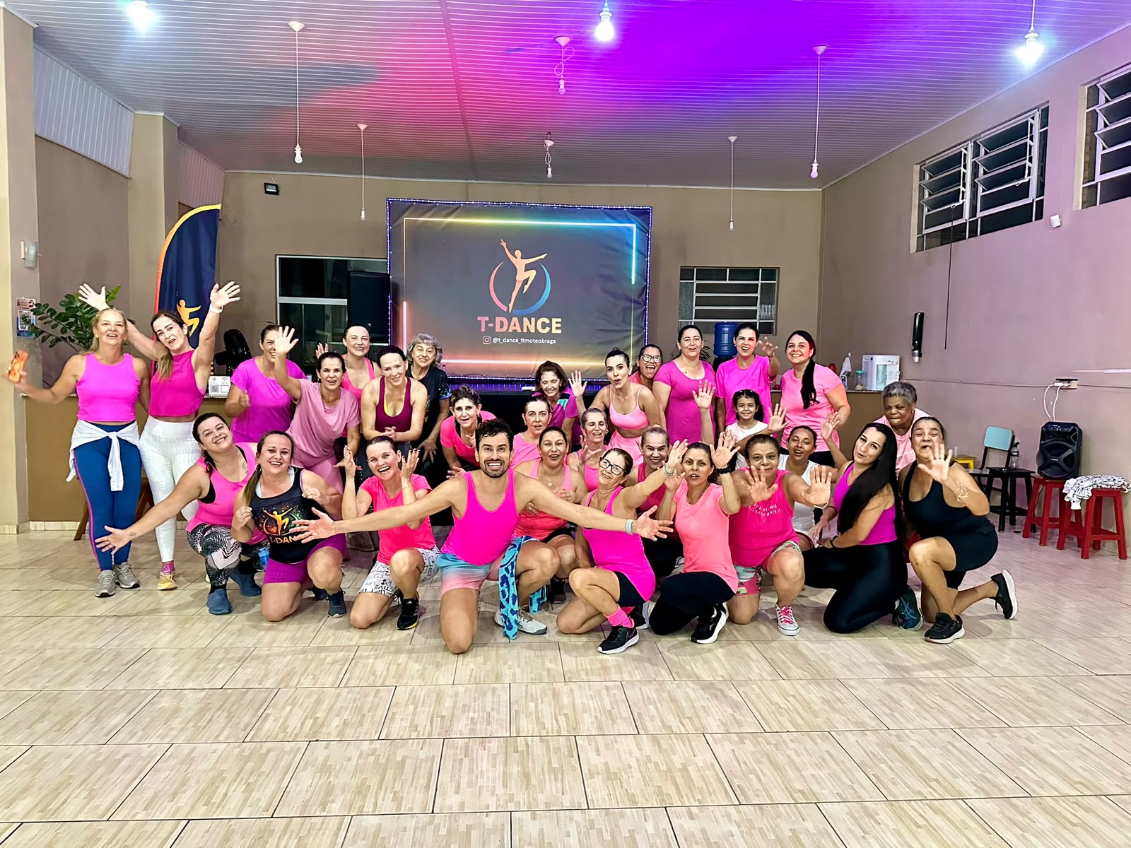 Aula de T-DANCE com Timóteo Braga